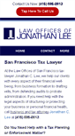 Mobile Screenshot of jonathanleelaw.com